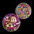 Kit Festa  MASHA E O URSO 8 Pratos + 8 Copos Descartável 180 Ml Papel - REGINA - Imagem 2