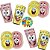 Kit Festa BOB ESPONJA 8 Pratos + 8 Copos Descartável 180 Ml Papel - REGINA - Imagem 1
