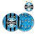 Kit Festa GREMIO 8 Pratos + 8 Copos Descartável 180 Ml Papel - REGINA - Imagem 3