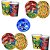 Kit Festa  PJ MASKS 16 Pratos + 16 Copos Descartável 180 Ml Papel - REGINA - Imagem 1