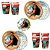 Kit Festa  MOANA 16 Pratos + 16 Copos Descartável 180 Ml Papel - REGINA - Imagem 1