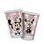 Kit Festa  MINNIE MOUSE ROSA 16 Pratos + 16 Copos Descartável 180 Ml Papel - REGINA - Imagem 2