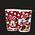 Kit Festa  MINNIE MOUSE 16 Pratos + 16 Copos Descartável 180 Ml Papel - REGINA - Imagem 2
