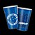 Kit Festa  CRUZEIRO 16 Pratos + 16 Copos Descartável 180 Ml Papel - REGINA - Imagem 2