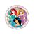 8 PRATO BOLO FESTA PRINCESAS DISNEY DE PAPEL 18 CM REGINA - Imagem 2