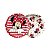 8 PRATO BOLO FESTA MINNIE MOUSE DE PAPEL 18 CM REGINA - Imagem 3