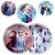8 PRATO BOLO FESTA  FROZEN DISNEY  DE PAPEL 18 CM REGINA - Imagem 1