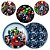 8 PRATO BOLO FESTA  VINGADORES AVENGERS  DE PAPEL 18 CM REGINA - Imagem 1
