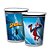 8 COPO PAPEL FESTA  HOMEN ARANHA SPIDER MAN 180ML REGINA - Imagem 3