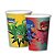 8 COPO PAPEL FESTA  PJ MASKS 2 180ML REGINA - Imagem 3