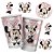 8 COPO PAPEL FESTA MINNIE MOUSE ROSA 180ML REGINA - Imagem 1