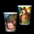 8 COPO PAPEL FESTA  MASHA E O URSO 180ML REGINA - Imagem 2