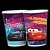 8 COPO PAPEL FESTA  CARROS DISNEY 180ML REGINA - Imagem 2
