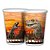 8 COPO PAPEL FESTA  DINOSSAURO 180ML REGINA - Imagem 3