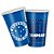 8 COPO PAPEL FESTA  CRUZEIRO 180ML REGINA - Imagem 3