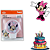 VELA  ANIVERSARIO FESTA MINNIE MOUSE ROSA REGINA - Imagem 2