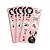 30 ADESIVO MINNIE MOUSE ROSA DISNEY REDONDO REGINA - Imagem 3