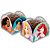 50 PORTA FORMINHA PRINCESAS DISNEY Regina - Imagem 1