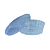5 FORMA PARA PUDIM 1,100 FORNEAVEL COM TAMPA FORMATINA BLUESTAR - Imagem 2