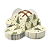 50 Forminhas Para Doces NATAL ENCANTADO 4 Pétalas 3,3X3,3X2,2  121.19 (Nc Toys Simples) - Imagem 2