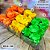 KIT 160 Forminhas Para Doces Finos 80 VERDE NEON + 40 LARANJA NEON + 40 AMARELO NEON - Imagem 1