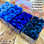 KIT 160 Forminhas Para Doces Finos AZ MARINHO + AZ ROYAL + AZ GRÉCIA + AZUL AQUA - Imagem 1