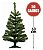 Arvore De Natal 60 Cm 50 Galhos Arvore natal 2024 Economica - Imagem 1