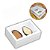 5 CAIXAS OVOS DE PASCOA DEGUSTACAO C/ MOLDURA 2X50G BRANCO - PASCOA ESSENCIAL 5308 (PÁSCOA IDEIA 2025) - Imagem 3
