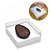 05 CAIXAS P/ OVO DE COLHER C/ MOLDURA AJUSTAVEL 250/350G BRANCO - PASCOA ESSENCIAL  5300  (PÁSCOA IDEIA 2025) - Imagem 3