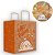 10 SACOLAS  ECO M LARANJA - 22X15X24 CM - PASCOA DIVERTIDA 5340  (PÁSCOA IDEIA 2025) - Imagem 3