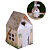 05 CAIXAS CASA C/ ALCA - 10X10X17 CM - COELHINHO ENCANTADO 5410 (PÁSCOA IDEIA 2025) - Imagem 3