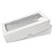 10 CAIXA COM VISOR BRANCO S12 19X19X4 CM - ASSK - Imagem 3