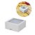 10 CAIXA COM VISOR BRANCO S16 7X7X3CM - ASSK - Imagem 1