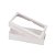 10 CAIXA COM VISOR BRANCO S2 10X13X4 CM - ASSK - Imagem 4