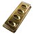 CAIXA P/ KIT DEGUSTAÇÃO MINI OVOS 50 g - DOURADO BWB  14340 BWB EMBALAGEM - Imagem 2