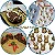KIT 4 FORMAS APLIQUES PÁSCOA BWB 10219 COELHINHO 9862 CENOURA 9861 PARTES COELHO E CARACOELHO 206 - Imagem 1