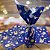 SACO ENVELOPE BOPP COELHO E CENOURAS AZUL 24X24 C/25UN (INOVE) - Imagem 1
