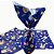 SACO ENVELOPE BOPP COELHO E CENOURAS AZUL 24X24 C/25UN (INOVE) - Imagem 3