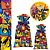 40 SACOLINHA XMEN SURPRESA  20x29 CROMUS - Imagem 1