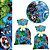 40 SACOLINHA SURPRESA VINGADORES 20x29 PLASTICA CROMUS - Imagem 1