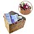 05 CESTA DIA DAS MÃES ENVELOPE  FLORES DO CAMPO 21X13X20 5467 (IDEIA MÃES 2025) - Imagem 2