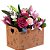 05 CESTA DIA DAS MÃES ENVELOPE  FLORES DO CAMPO 21X13X20 5467 (IDEIA MÃES 2025) - Imagem 3