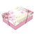 10 CAIXA DIA DAS MÃES RETANGULAR  C/TAMPA E ELASTICO M  ROSAS 35X25X11cm 5532  (IDEIA MÃES 2025) - Imagem 4
