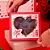 10 CAIXA PARA BLISTER CORAÇÃO PARA 7 BOMBONS LOVE YOU ( MÃES E NAMORADOS JANGO 2025 ) - Imagem 1
