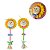 2 GIRASSOL DECORATIVO (GUIRLANDA) 44X18 CM 2165-10 FESTA JUNINA 2025  (EX) - Imagem 5