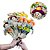 12 ESPANTALHO DECORATIVO NO PALITO(M) 39X19 CM 2165-6 FESTA JUNINA 2025  (EX) - Imagem 4