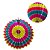 1 DECORAÇÃO DE BOLA COLORIDA 24 CM 6132-5 FESTA JUNINA 2025  (EX) - Imagem 4
