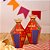10 CAIXA BALÃO 5525 ARRAIÁ 10X10X20cm IDEIA FESTA JUNINA 2025 - Imagem 1