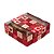 10 CAIXA BROWNIE DIA DOS NAMORADOS CORAÇÕES COM  CELOFANE 7X7X2,5cm 5500  (IDEIA NAMORADOS 2025) - Imagem 2