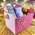 05 CESTA ENVELOPE DIA DOS NAMORADOS  LOVE 21X13X20cm 5487 (IDEIA NAMORADOS 2025) - Imagem 1